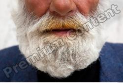 Mouth Man White Average Bearded